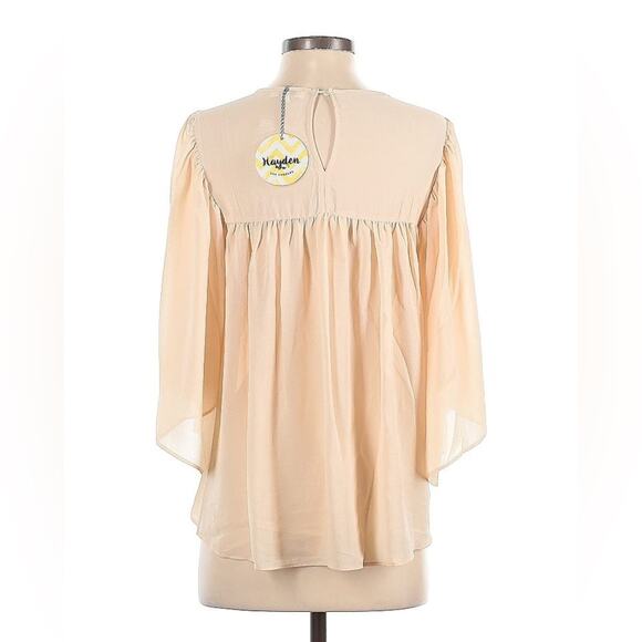 Hayden Cream Sequin Embellished Top - Picture 2 of 8